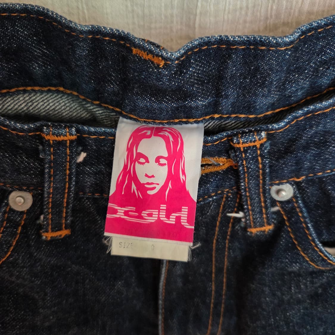 X-girl 스트레이트 진팬츠 상품이미지2