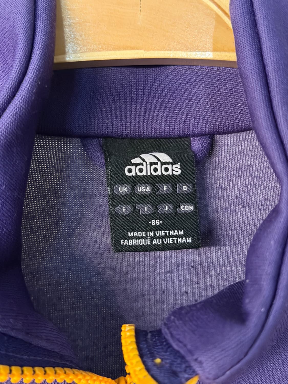 아디다스 퍼플 희귀 져지 상품이미지3