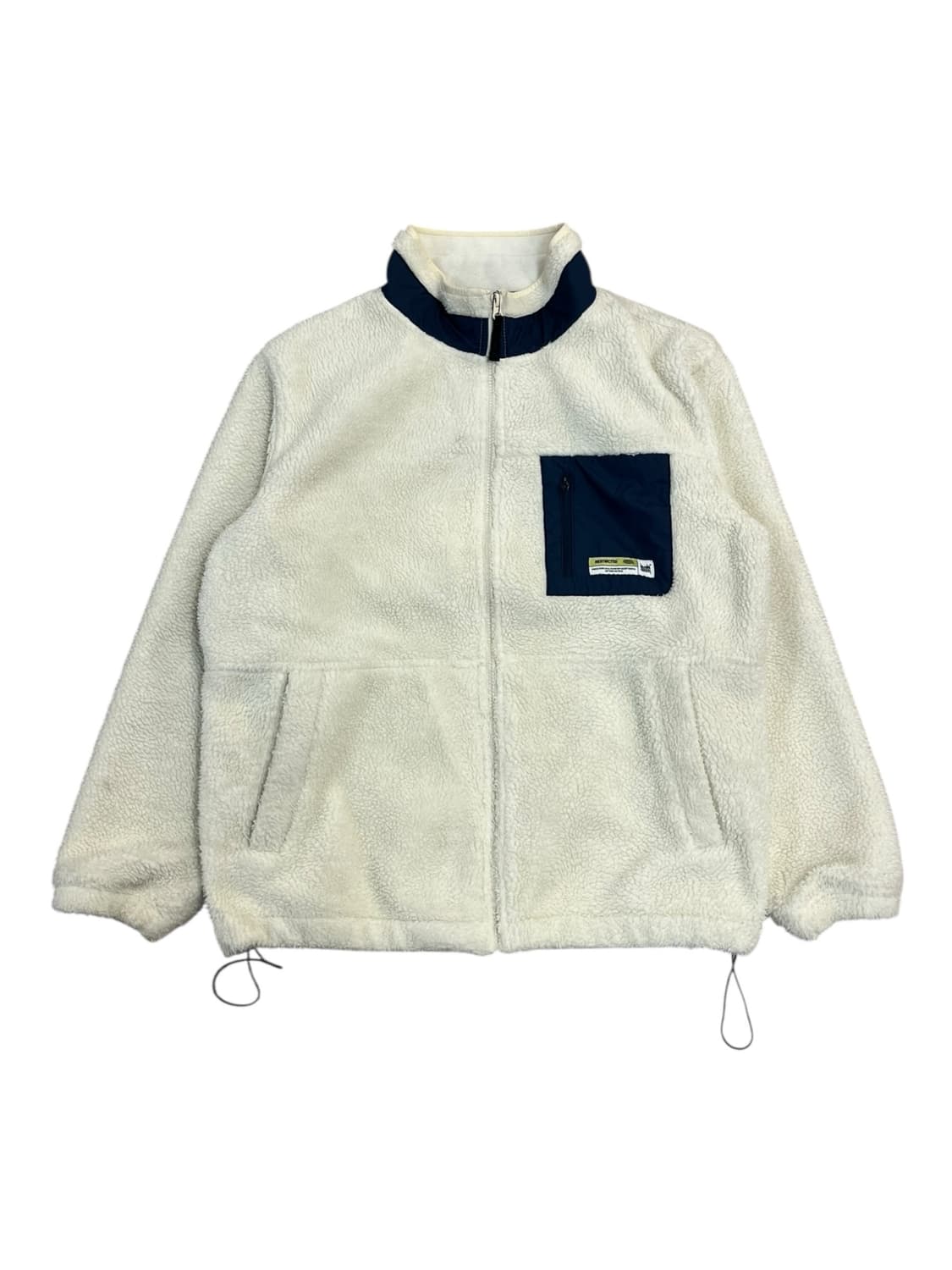 브라운 브레스 플리스 자켓 화이트 XL #csz2484 상품이미지3