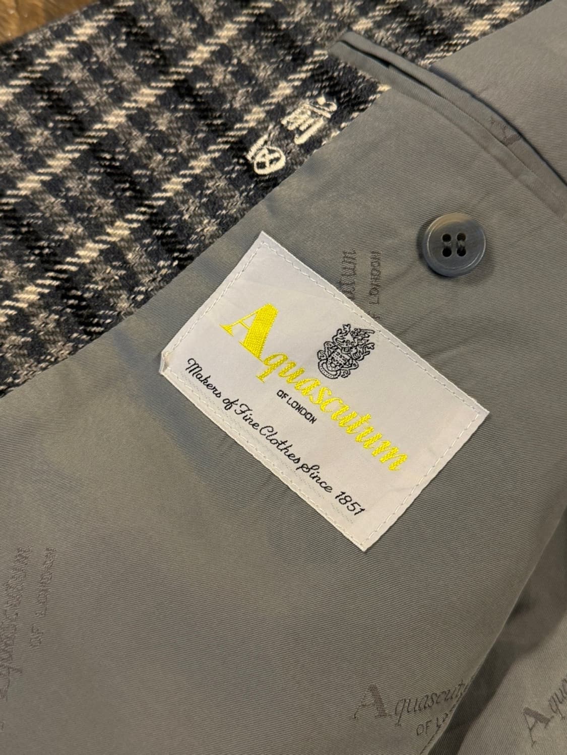 아쿠아스큐텀 테일러드 자켓 슬림100 상품이미지9