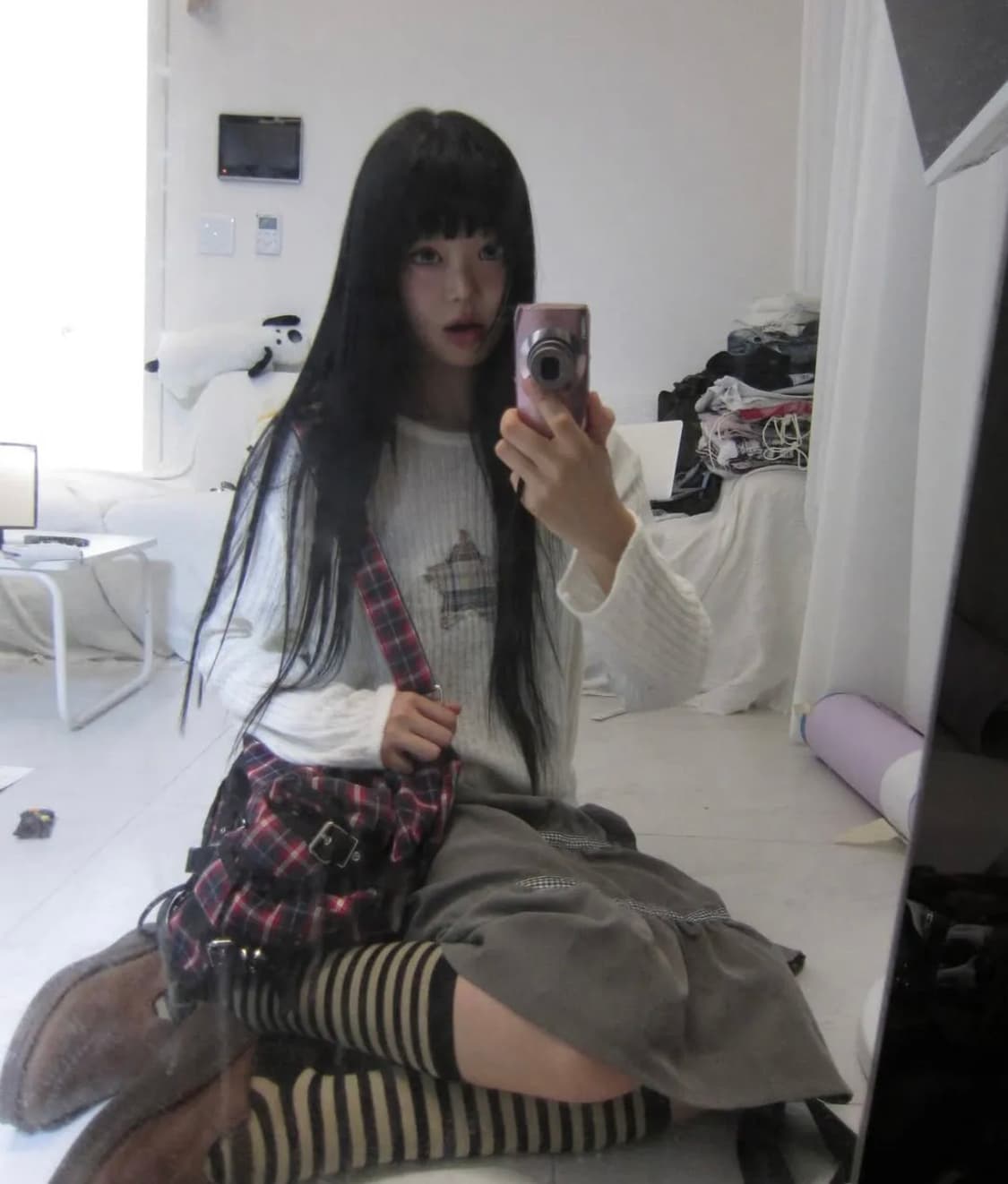 aeae sheer applique knit 상품이미지3