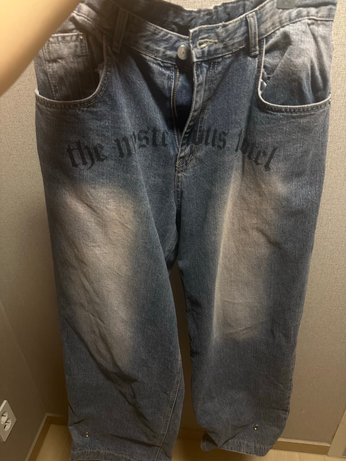 [목요일까지]더미스테리어스호텔 핑크워싱데님2 상품이미지4