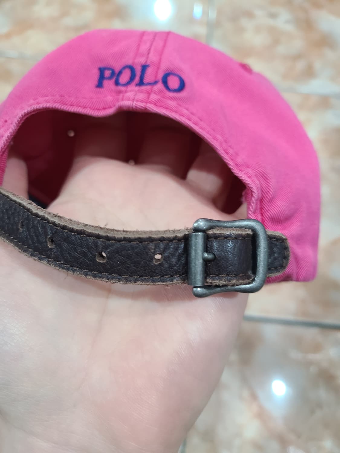 폴로랄프로렌 핫핑크 볼캡 (B) 상품이미지3