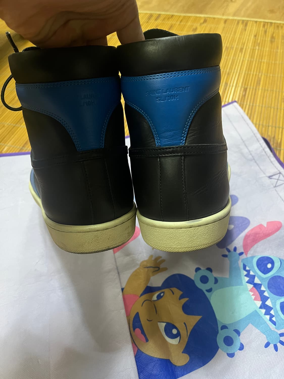 Saint Laurent sl/10h high top sneakers 상품이미지3