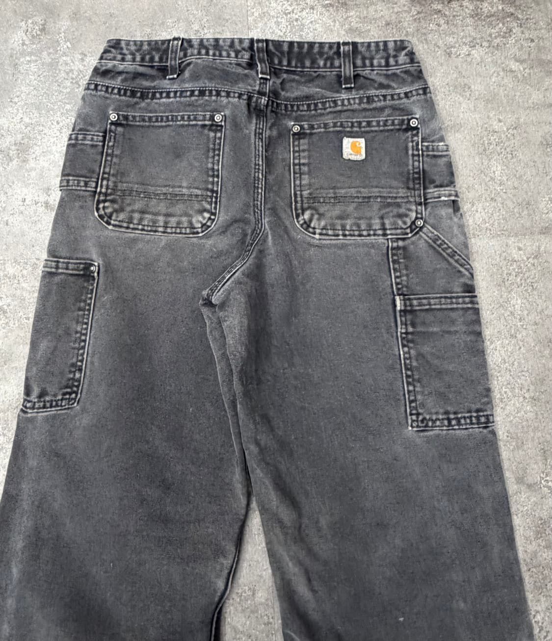 10s 칼하트 blk 더블니 워크 팬츠 상품이미지6