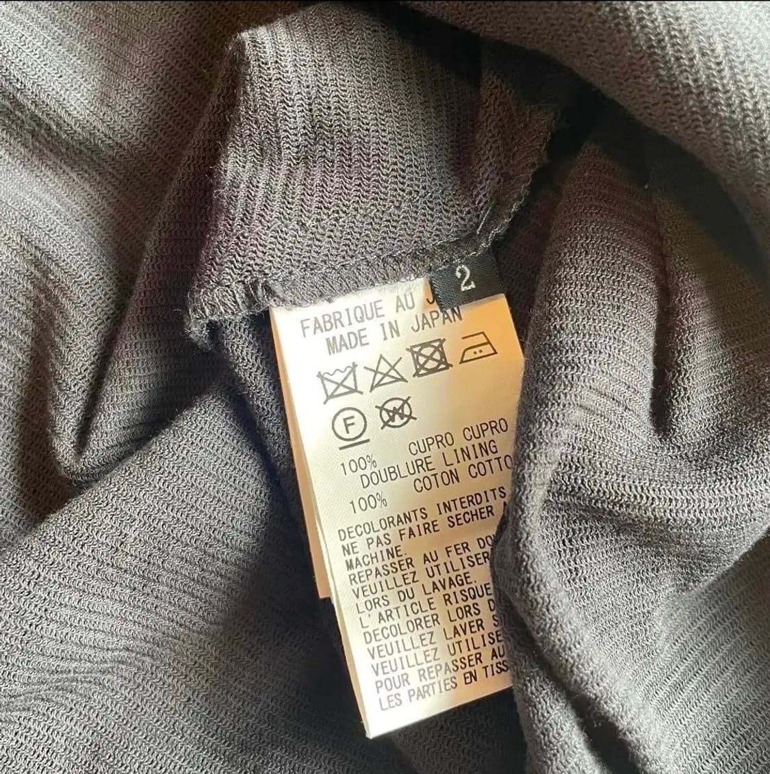 요지 야마모토 21ss 비대칭 스커트 상품이미지7