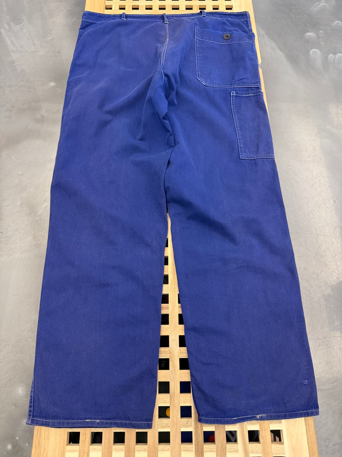 1970s FRIENDSHIP FADED NAVY 빈티지프렌치워크팬츠 상품이미지2