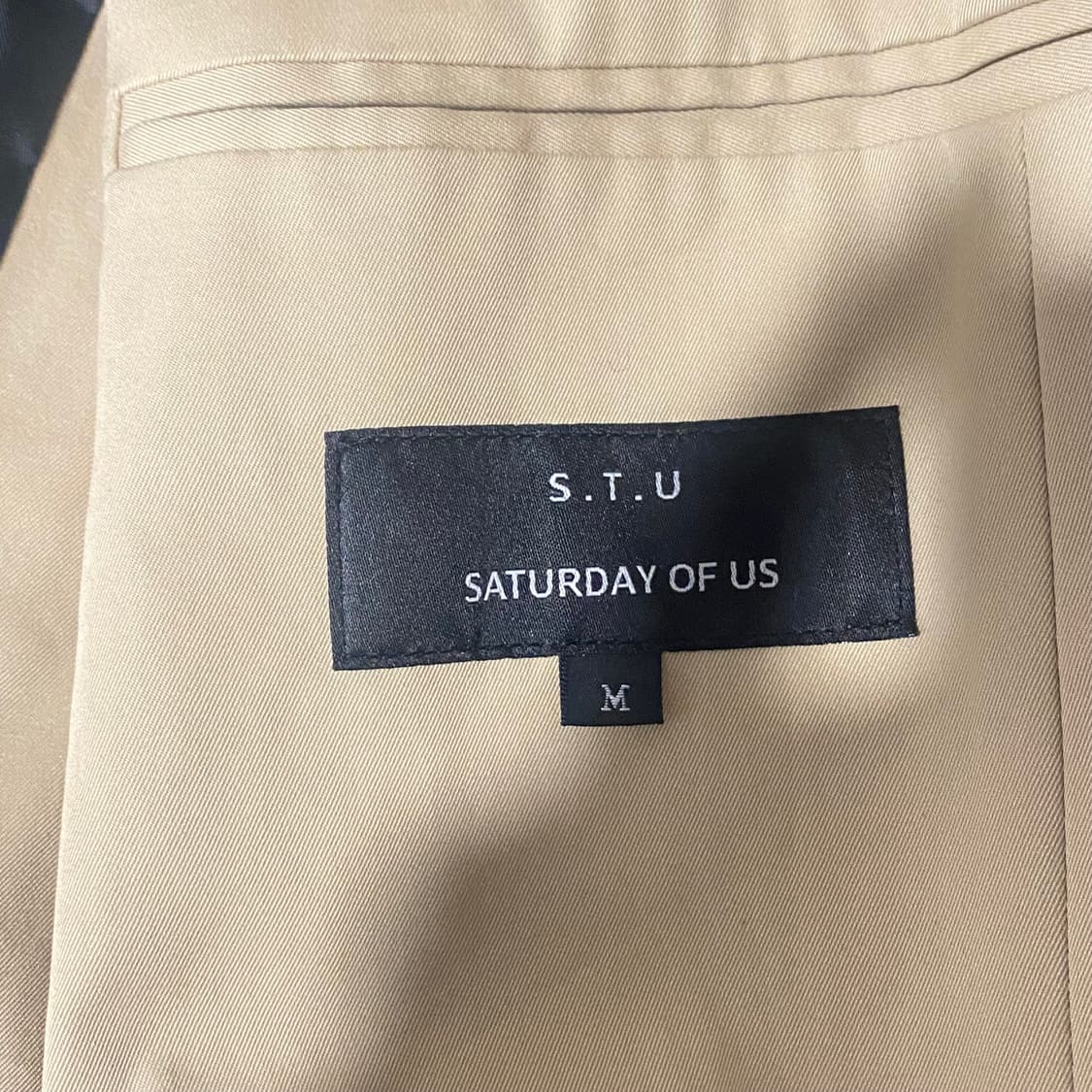 STU 후드 맥 코트 베이지 M 상품이미지6