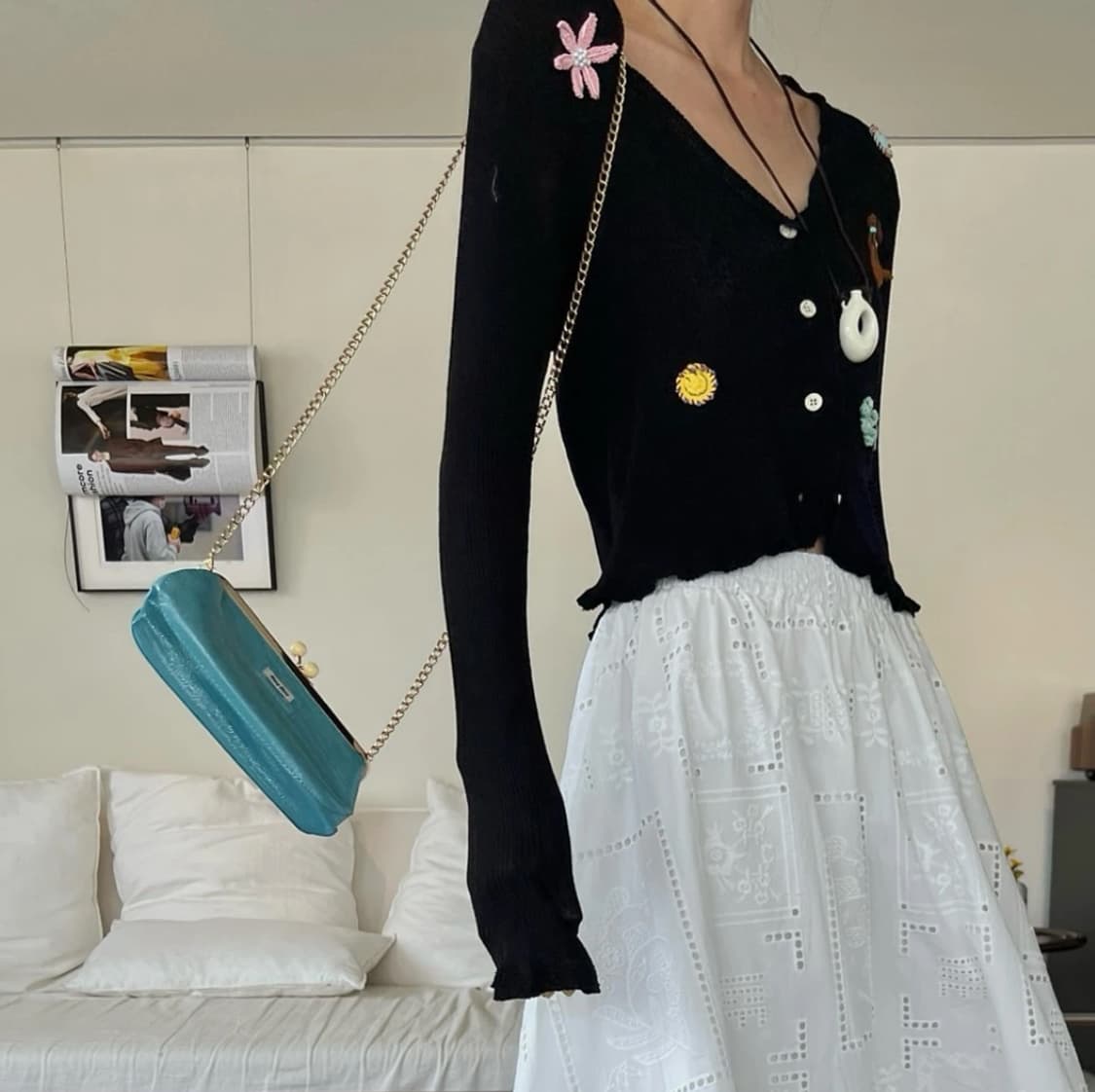 미우미우 캔디 체인 클러치백 상품이미지3