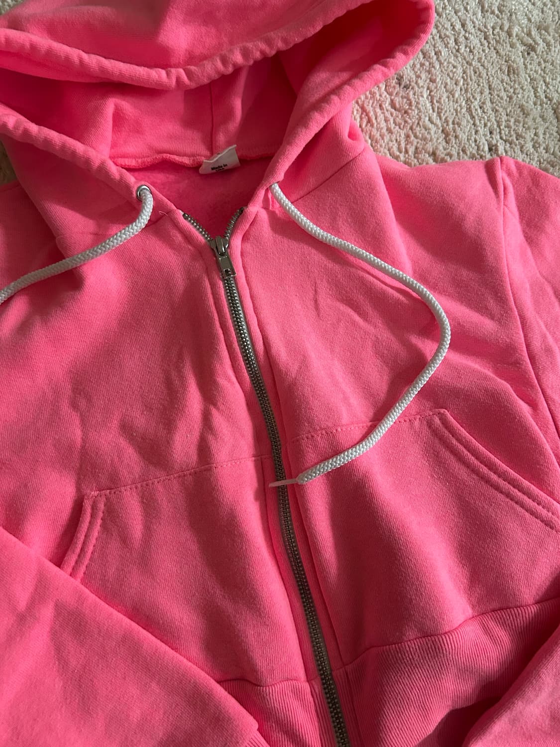 아메리칸어패럴 AA 크롭 후드집업  상품이미지3