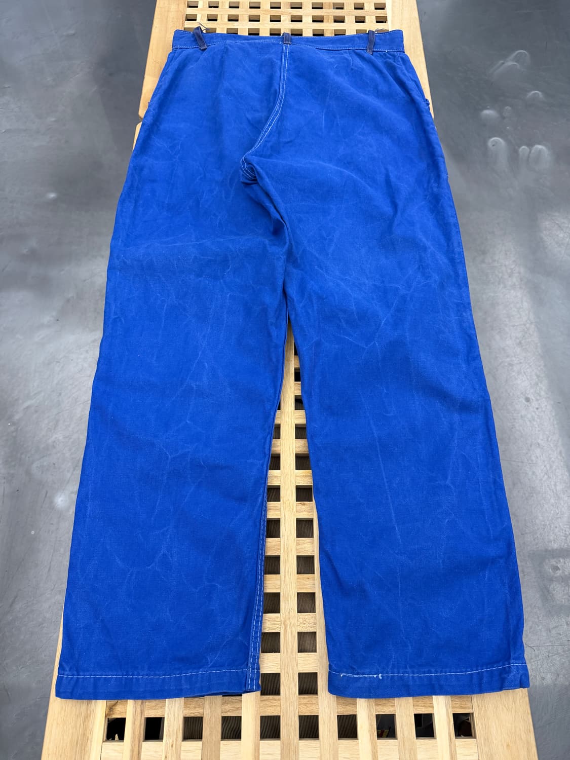 OLD MODEL WASHED BLUE FRENCH 프렌치퍼티그팬츠  상품이미지2