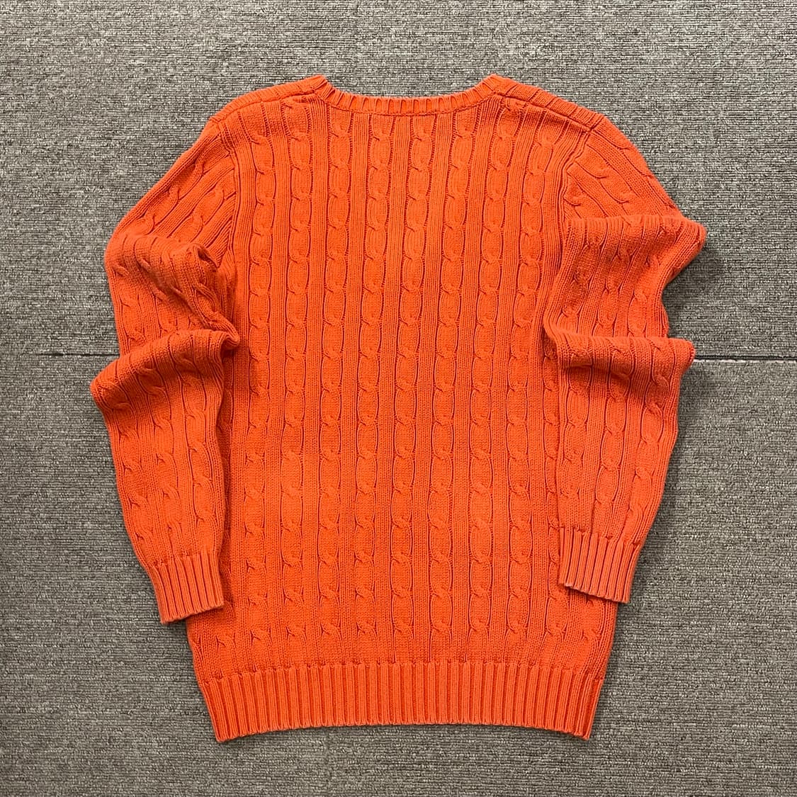 (M) POLO 폴로 랄프로렌 스포츠 케이블 브이넥 니트 상품이미지8