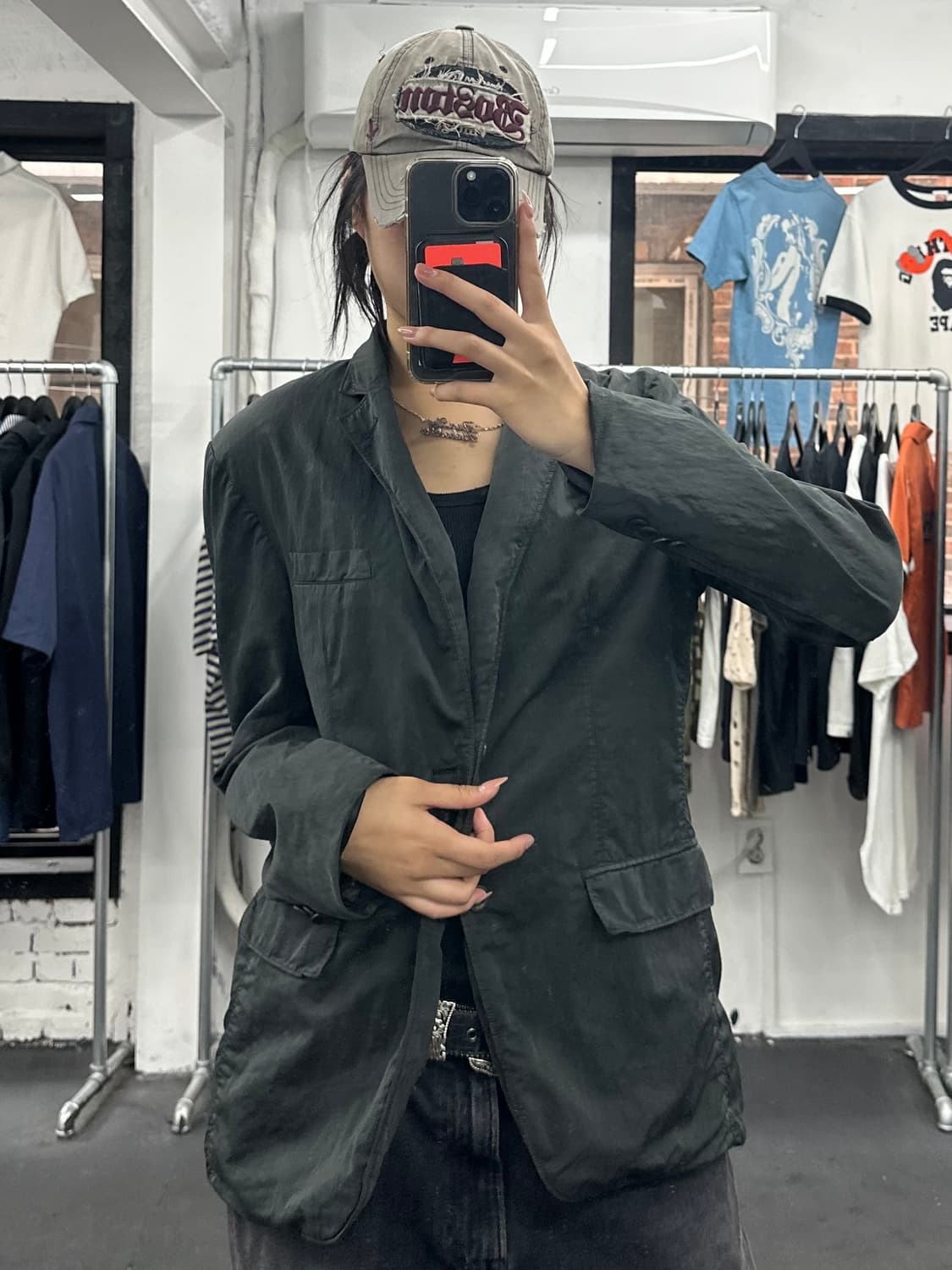 CP 컴퍼니 가먼트다잉 블레이저 자켓 상품이미지5