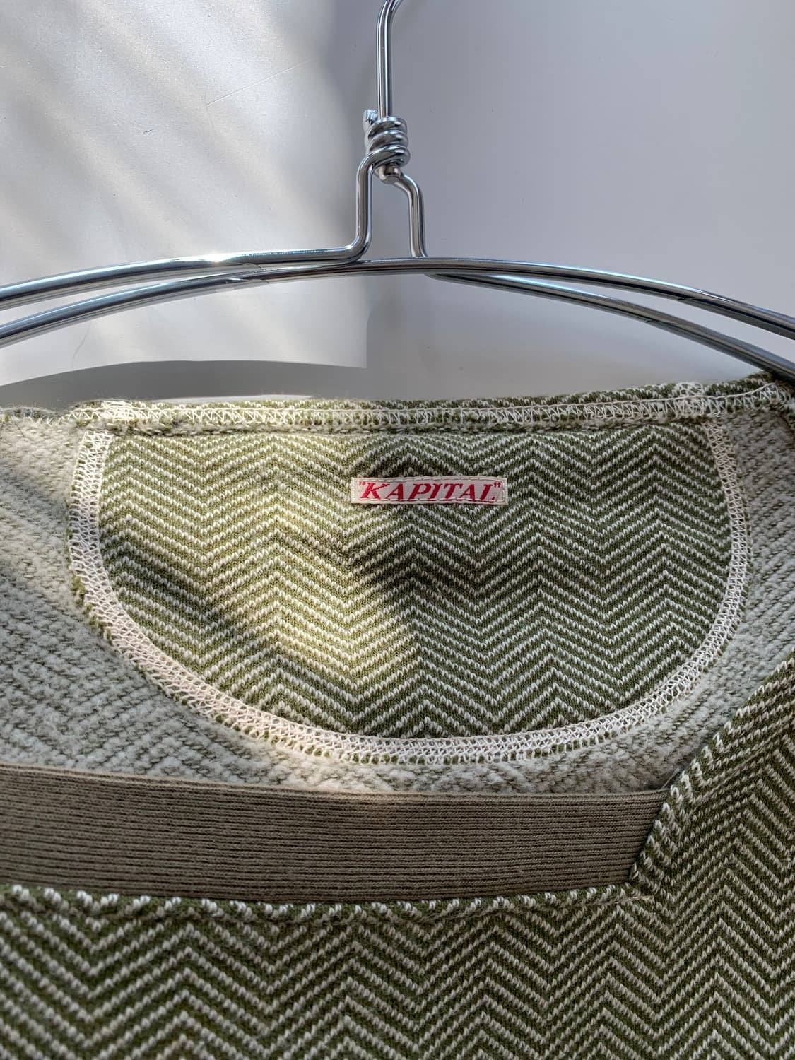 Kapital 캐피탈 스퀘어넥 니트 슬리브 상품이미지6