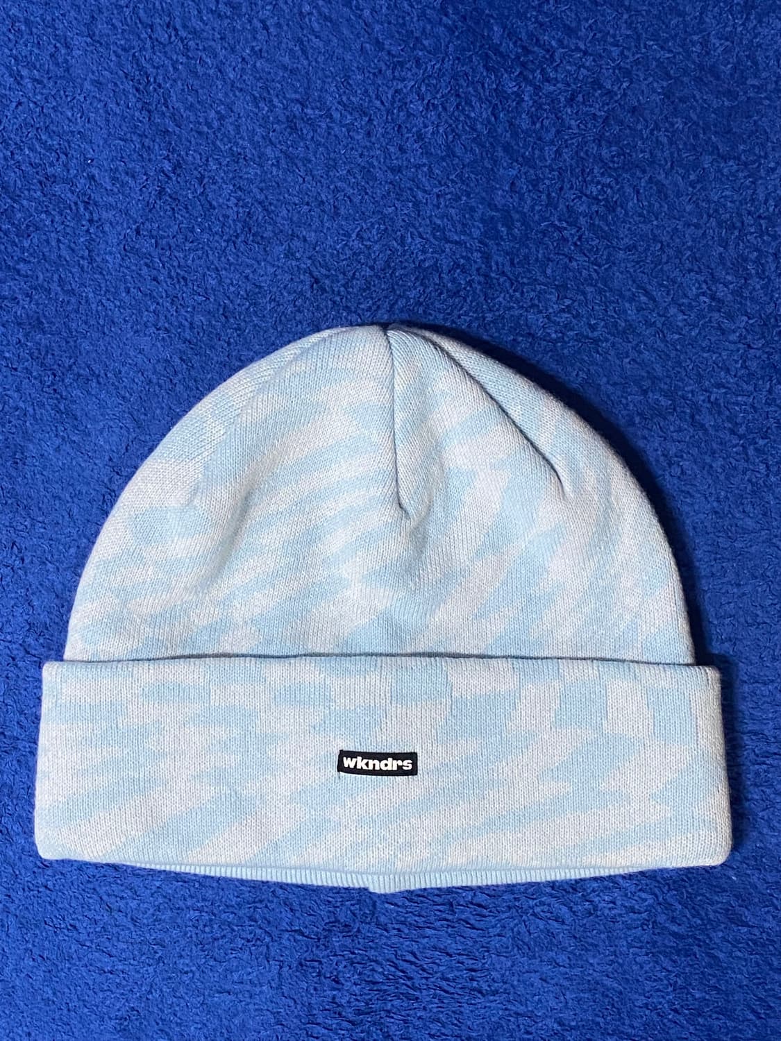 Wkndrs 위캔더스 체커 플래그 비니 상품이미지1