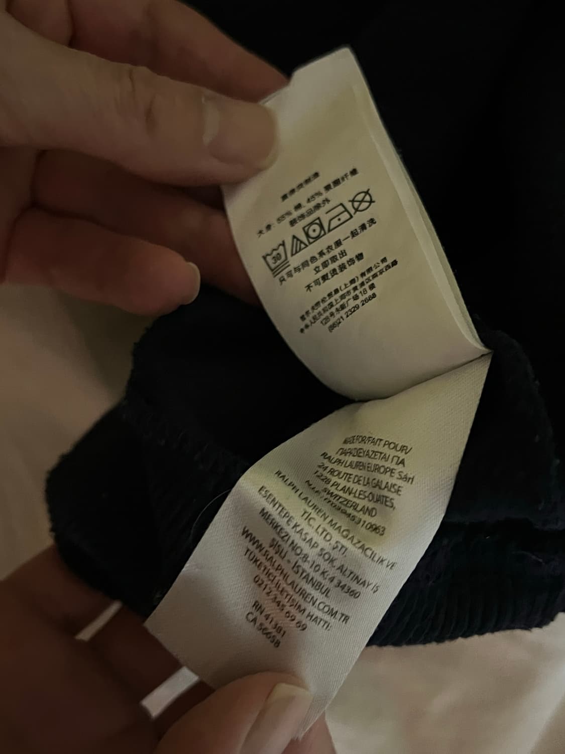 정품 폴로 맨투맨 상품이미지4