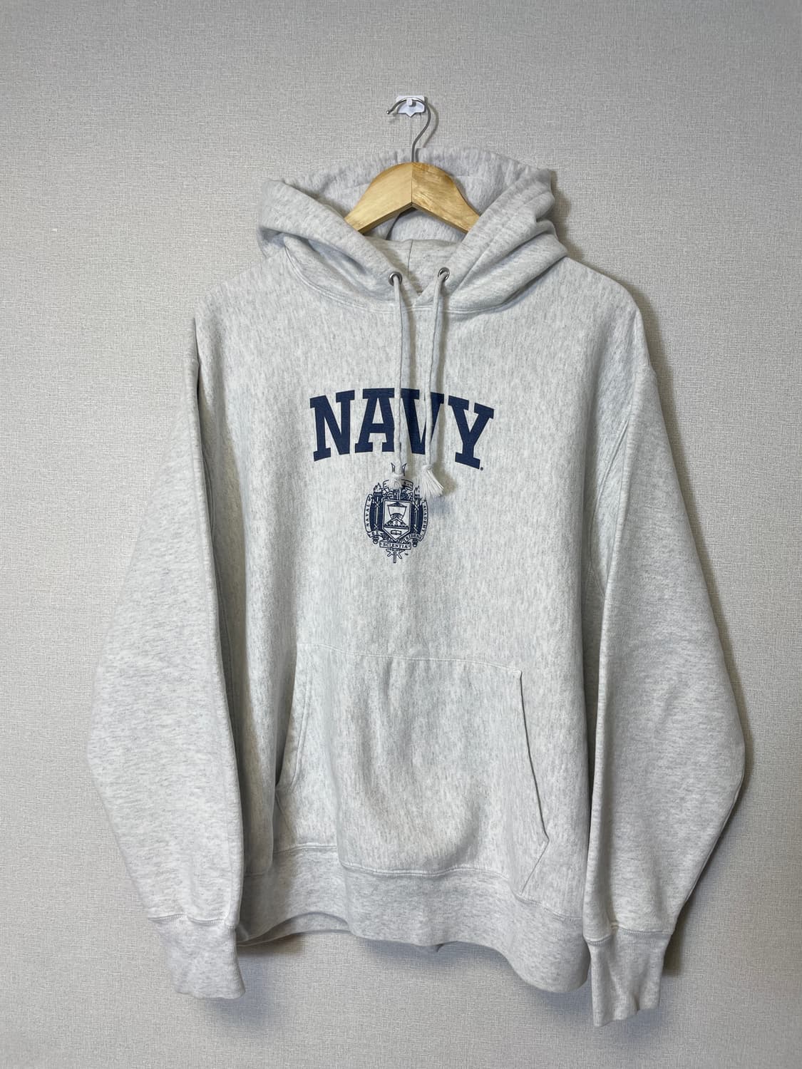 90's 챔피온 리버스위브 NAVY 후드  상품이미지1