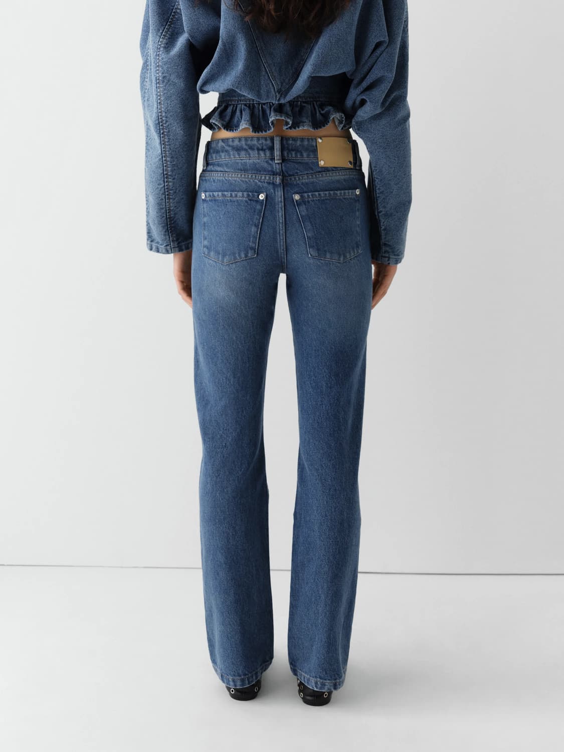 (36,38,40) 기마구아스 Chica 데님 팬츠 상품이미지4