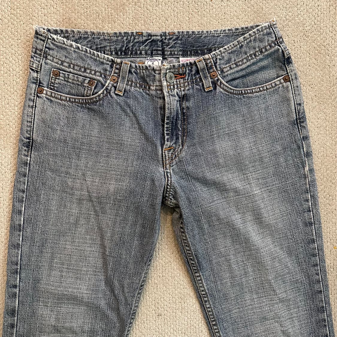 90s USA Lucky Brand 부츠컷 데님 상품이미지2