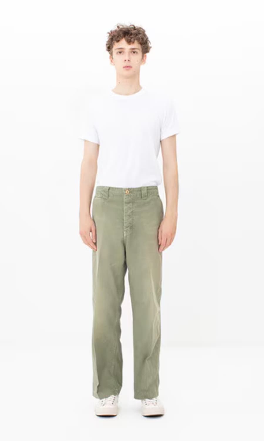 visvim 24ss WIDE CHINO PANTS CRASH 상품이미지2