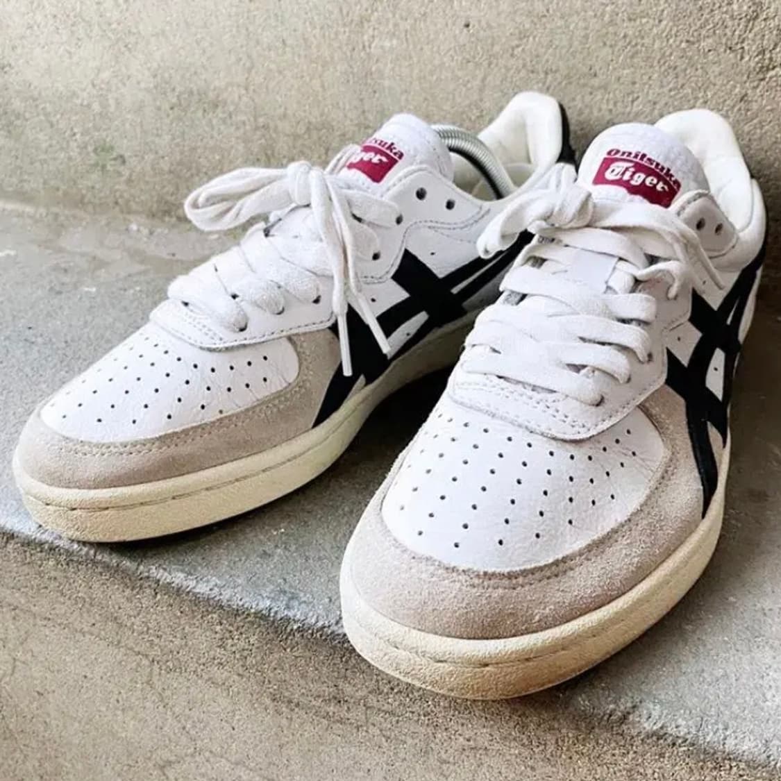 [정품]오니즈카 타이거 GSM-D5K2Y 화이트블랙 스니커즈(235) 상품이미지3