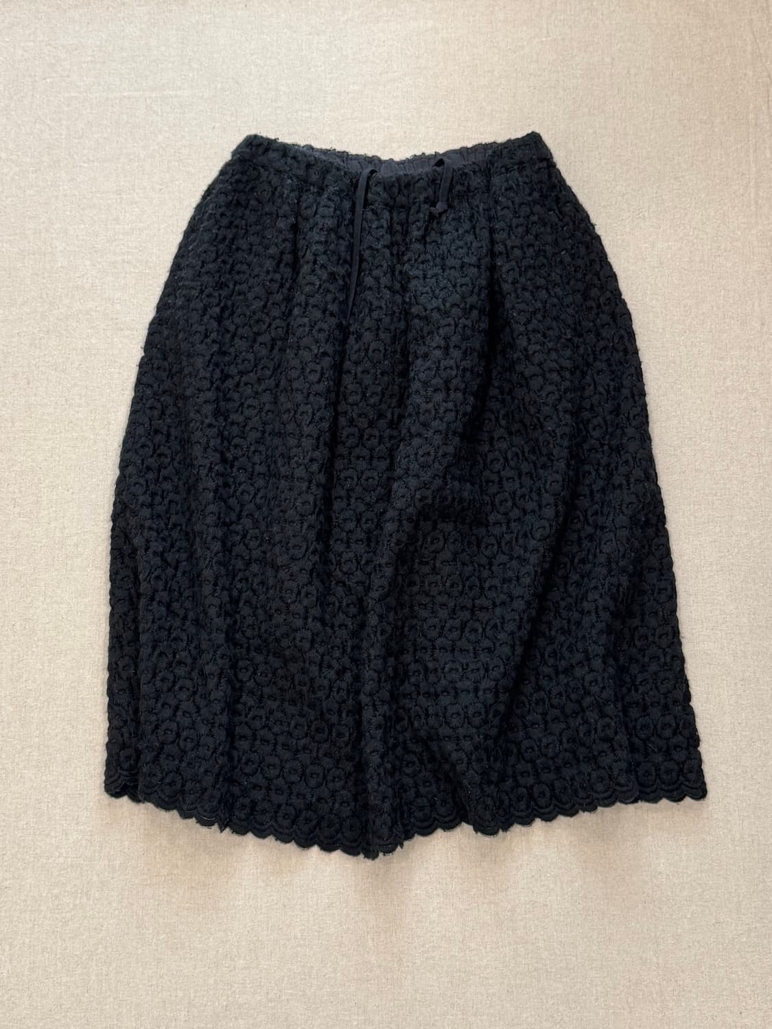 꼼데가르송 꼼꼼 12aw 플라워 스커트 상품이미지1