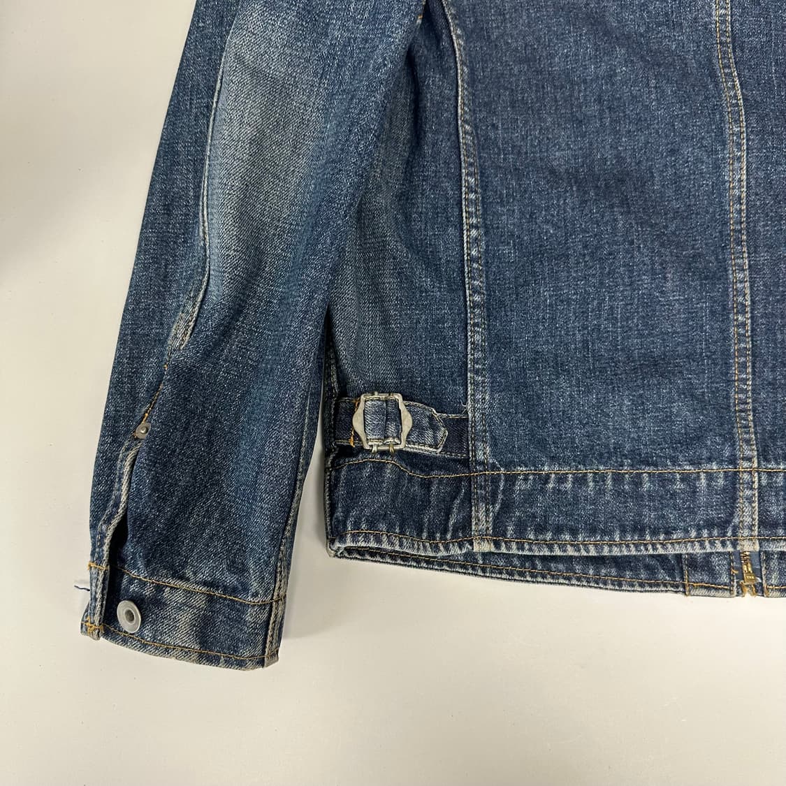 올드 유니클로 집업 데님 자켓 상품이미지6