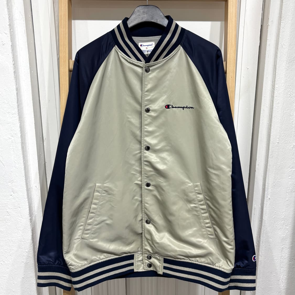 챔피온 올드스쿨 바시티 자켓 상품이미지1