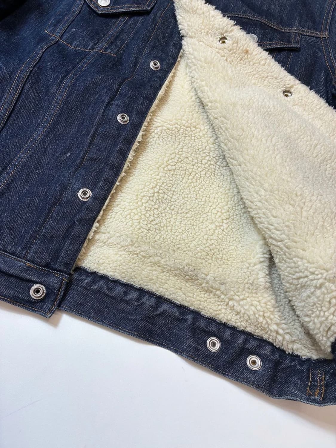 갭 GAP 아이콘 쉐르파 데님 자켓 PN8394 상품이미지5