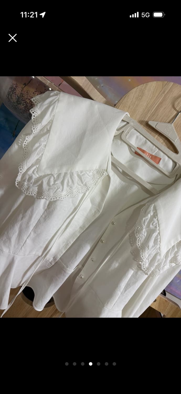 빅카라 블라우스(거의새옷) 상품이미지3