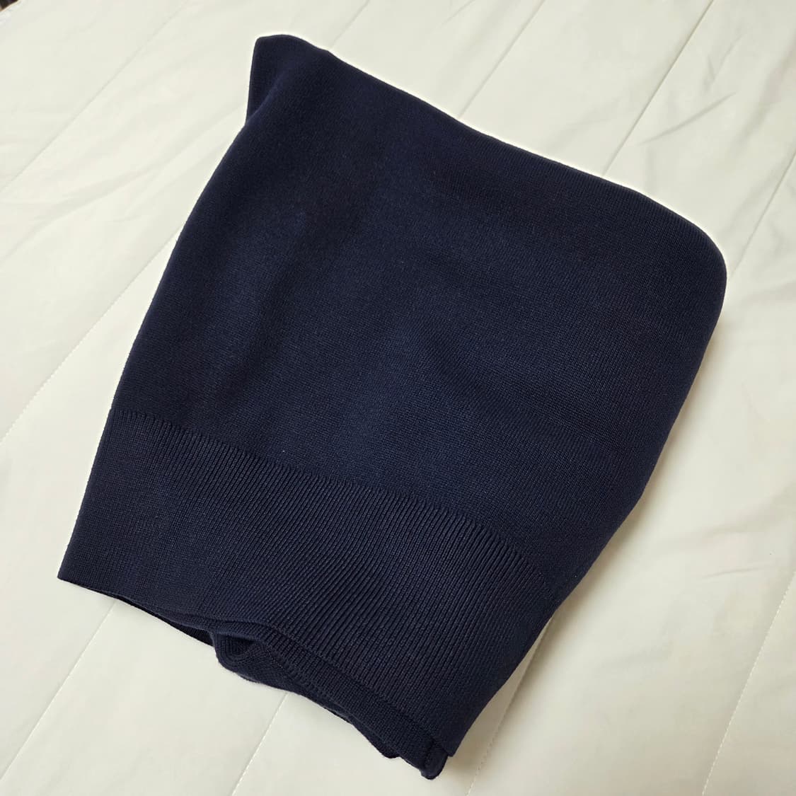 26ss 유니클로C 워셔블 밀라노립 풀집 가디건 네이비 XL / 니트 상품이미지6