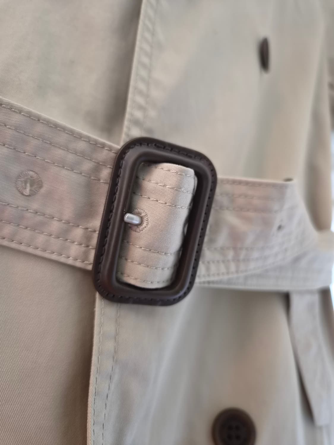 버버리 주니어(여성가능) 하프트렌치코트 14Y 상품이미지6