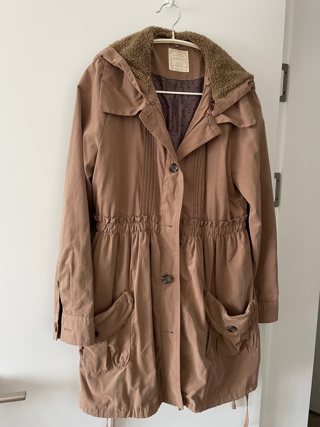 러블리 브라운 야상(아우터) 상품이미지1