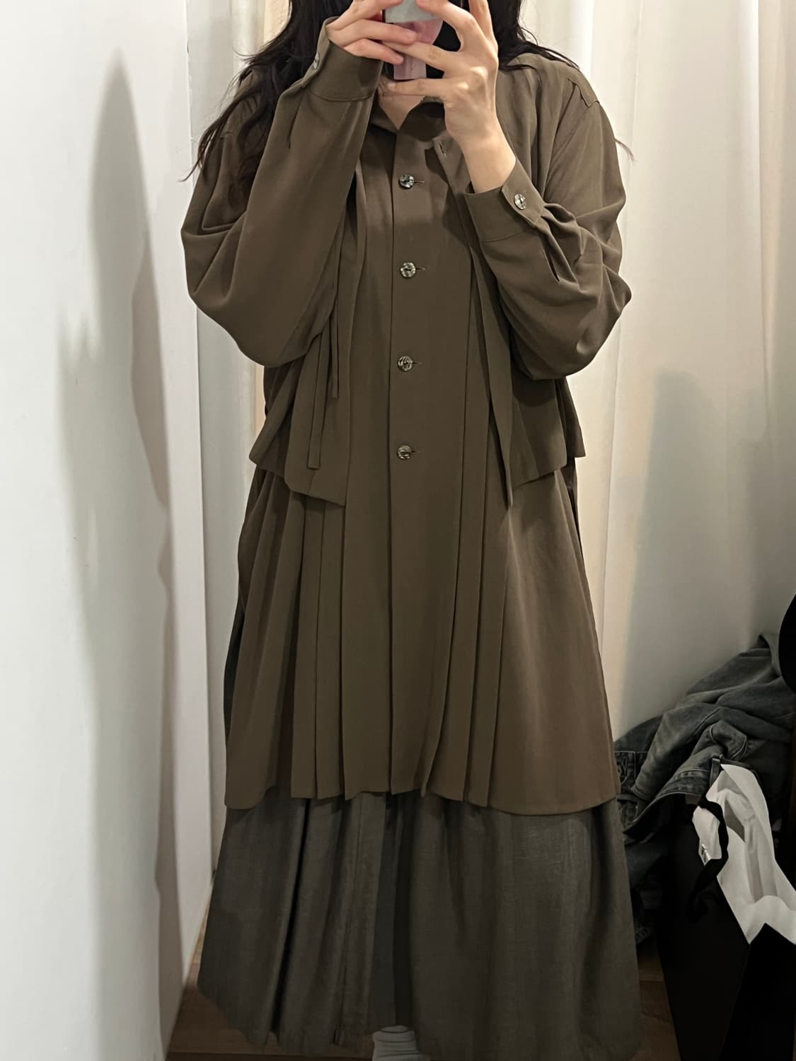 히로코 비스 블라우스 원피스 상품이미지1