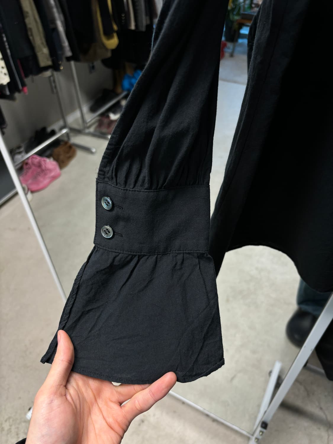 츠모리 치사토 비대칭  셔츠 상품이미지4