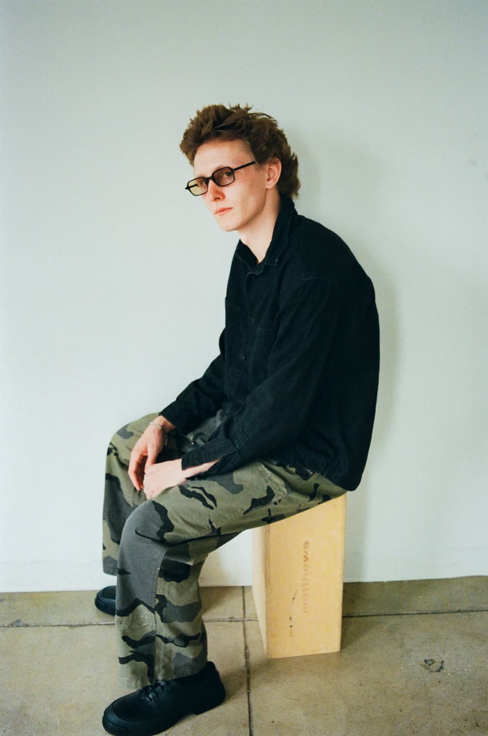 [M] 바이닐 아카이브 25ss 카모 더블니 팬츠 상품이미지3