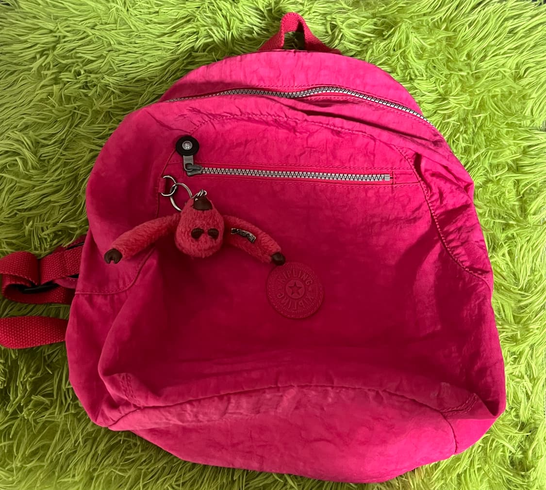 키플링 핫핑크 백팩 상품이미지1