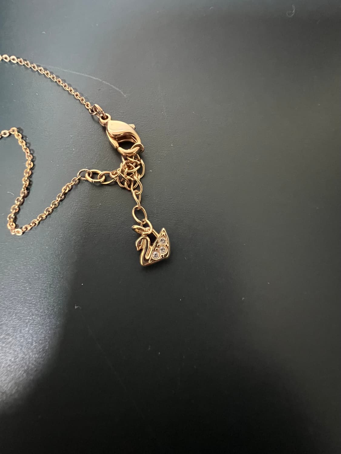 스와로브스키 블랙 스완 목걸이 귀걸이 세트 상품이미지5