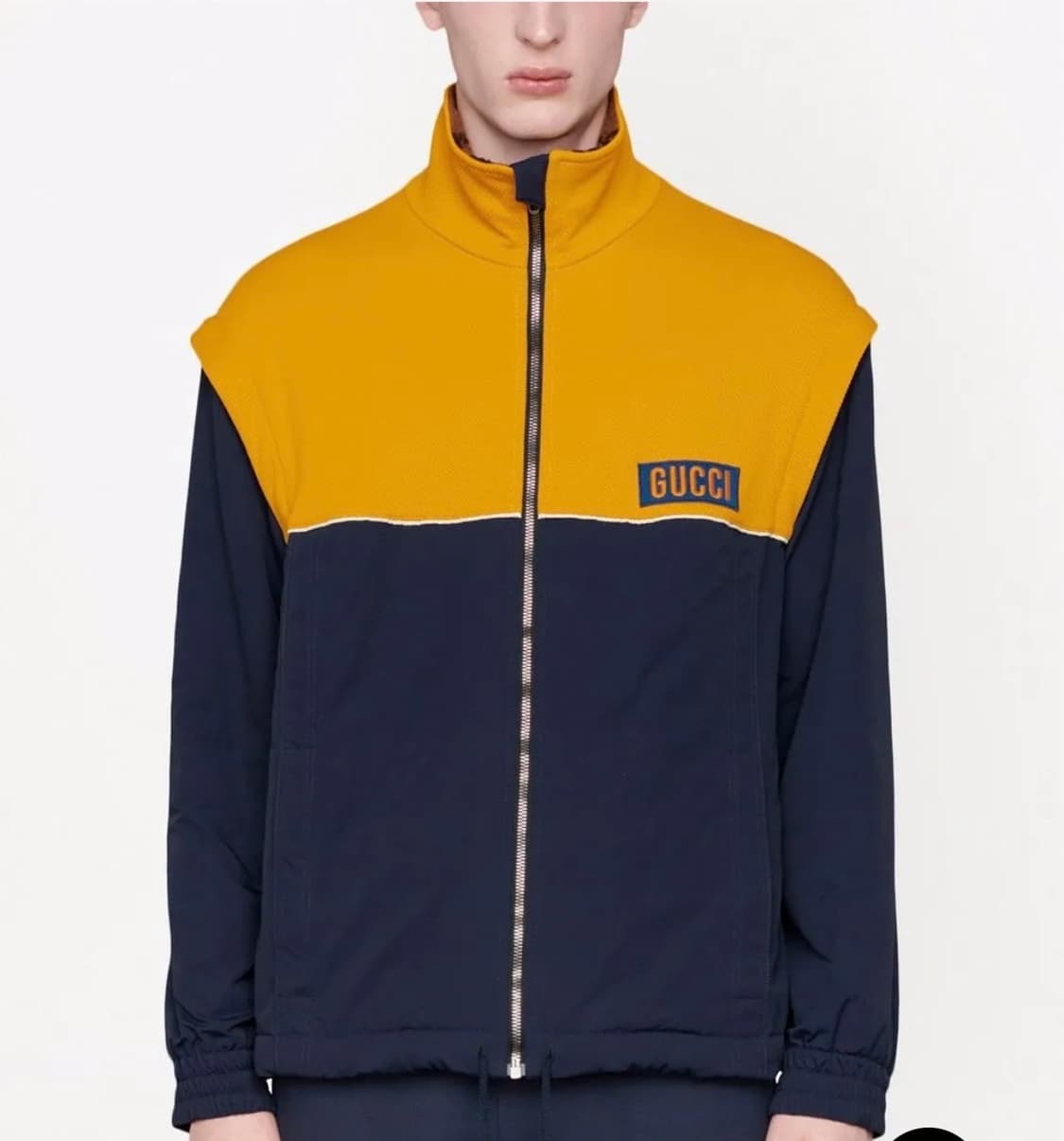 Gucci 구찌 투톤 테크니컬 저지 자켓  상품이미지3