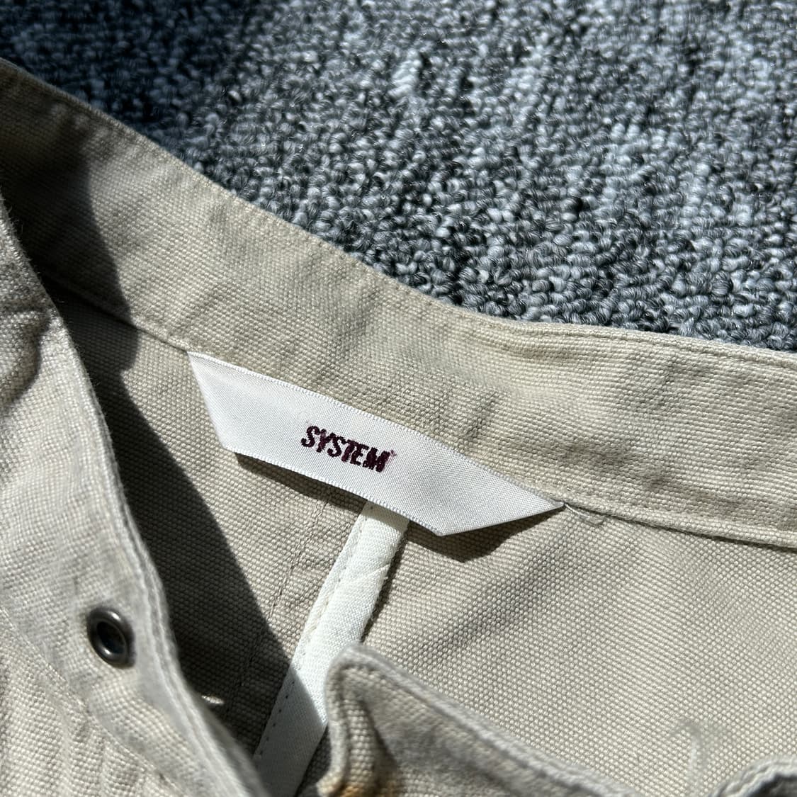 시스템 아이보리 자켓 상품이미지9