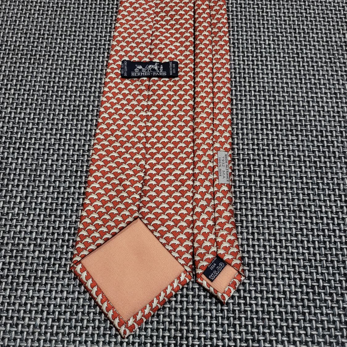 에르메스 정품 실크 넥타이 상품이미지3