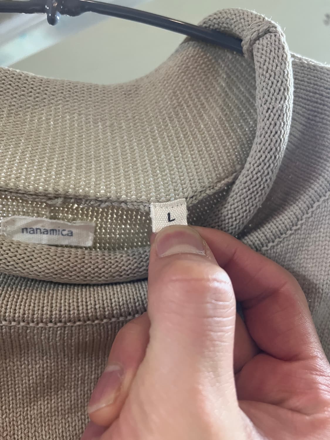 (샘플)nanamica 나나미카 25SS 12게이지 스웨터  상품이미지6