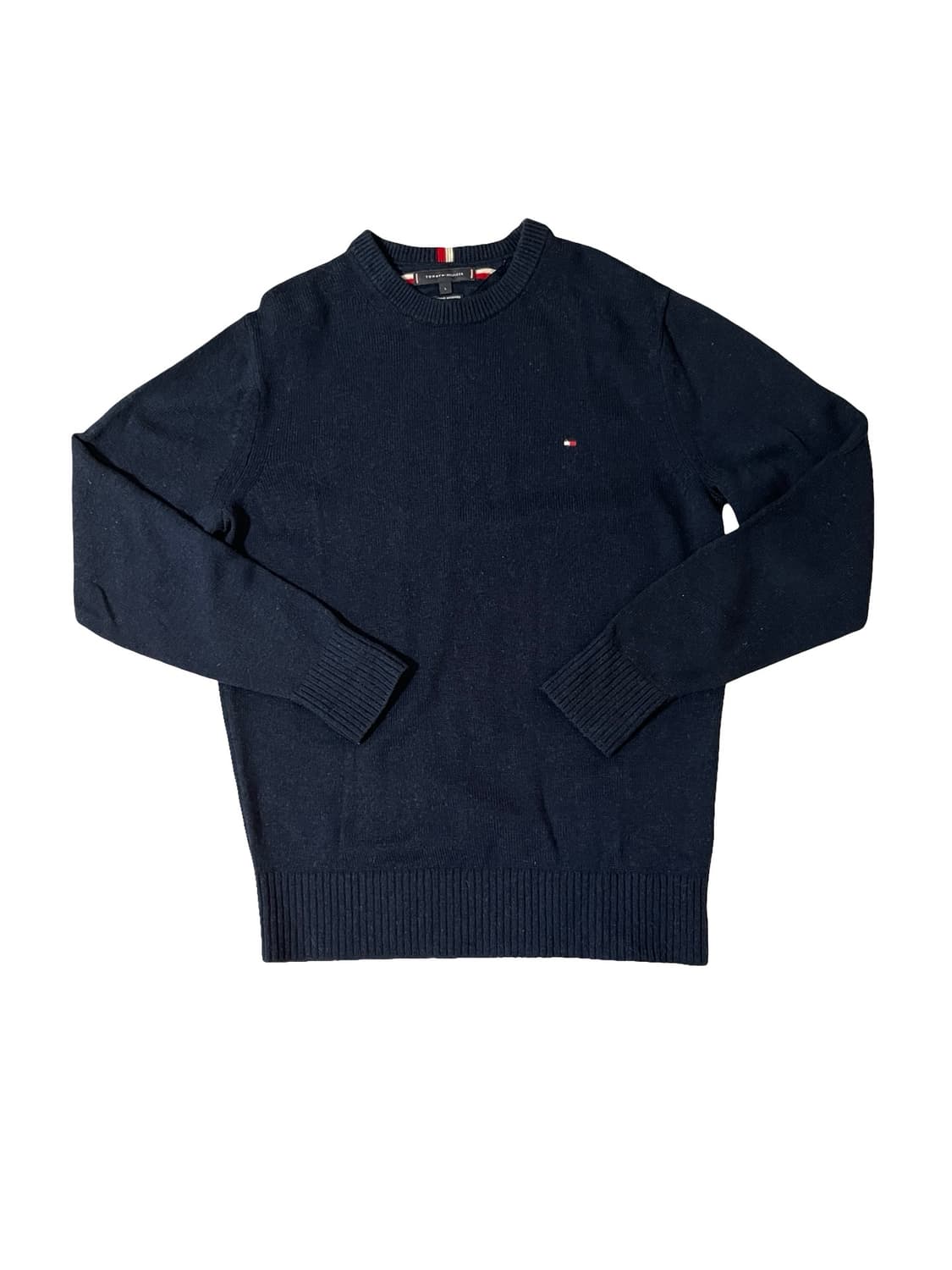타미힐피거 램스울 남성 니트 L 네이비 상품이미지1