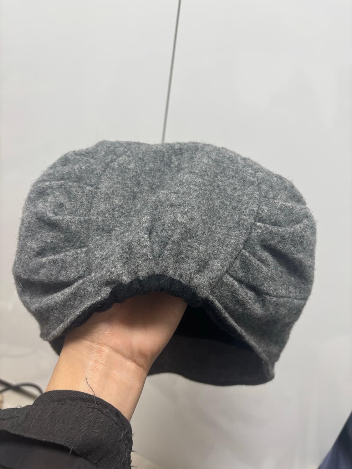 Ca4la 드레이프  울 캡 상품이미지8