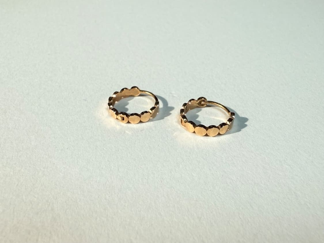 14k골드 원터치 귀걸이 상품이미지2