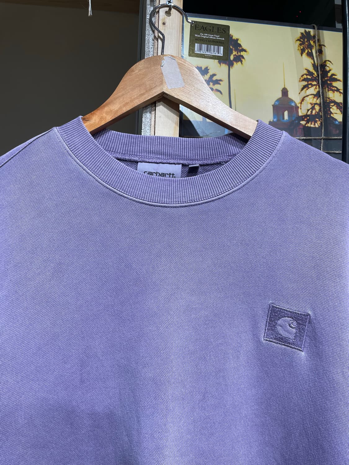 칼하트 피그먼트 퍼플 스웻셔츠 상품이미지3