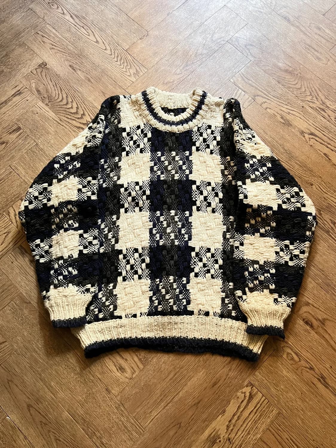 [L]90's 빈티지 핸드메이드 에콰도르 스웨터 상품이미지1