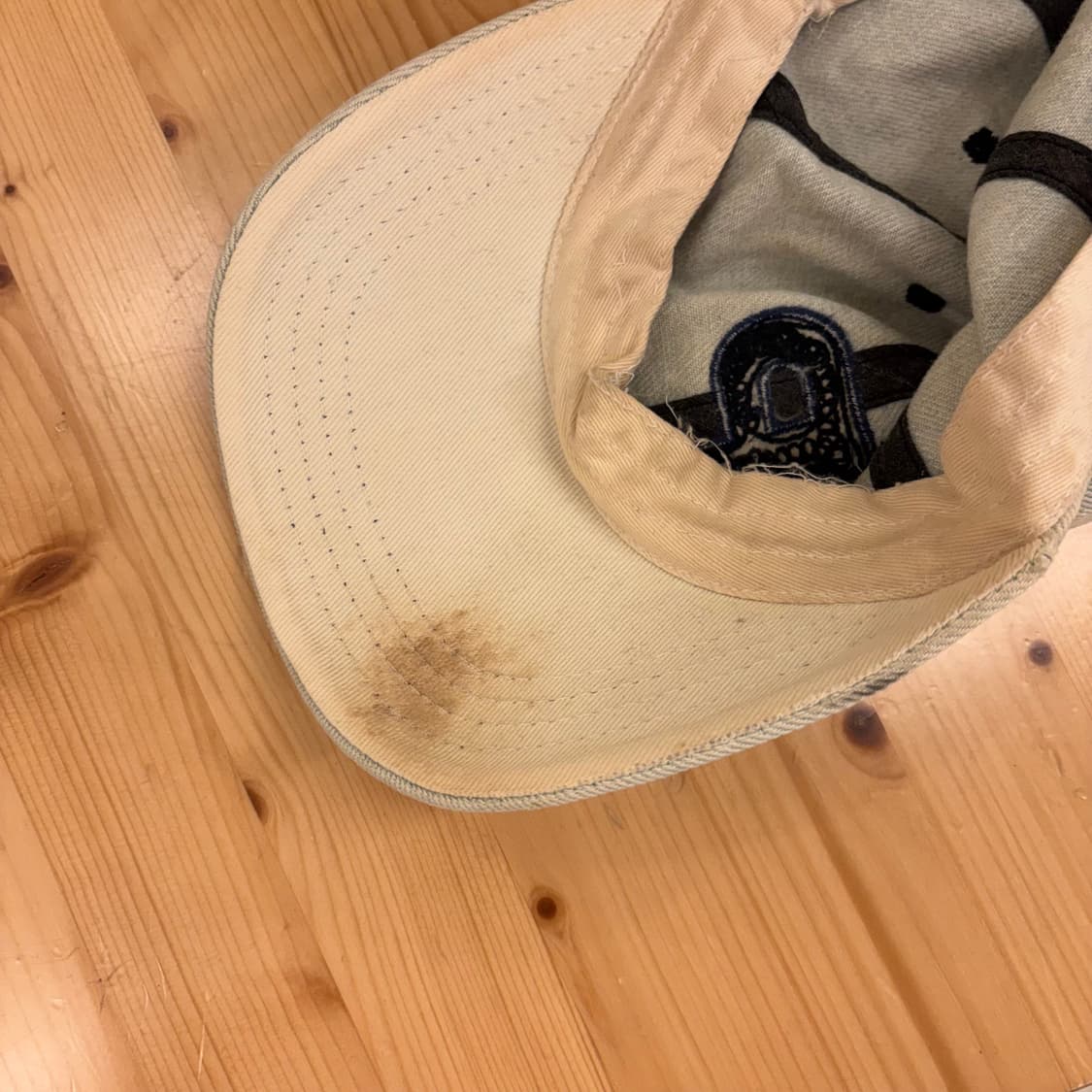 폴로 스포츠 P로고 워싱 데님 볼캡 상품이미지4