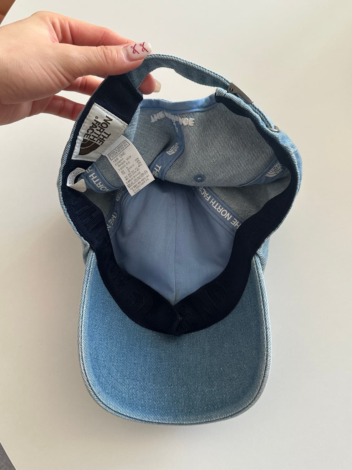 노스페이스 화이트라벨 모자 새상품 상품이미지2