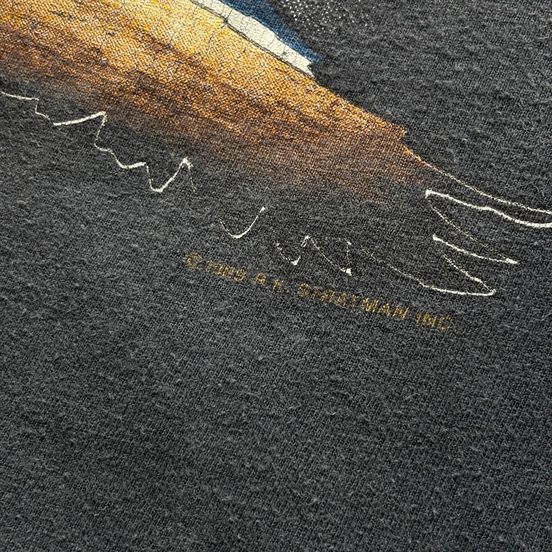 80s 빈티지 바이크 반팔 티셔츠 상품이미지4